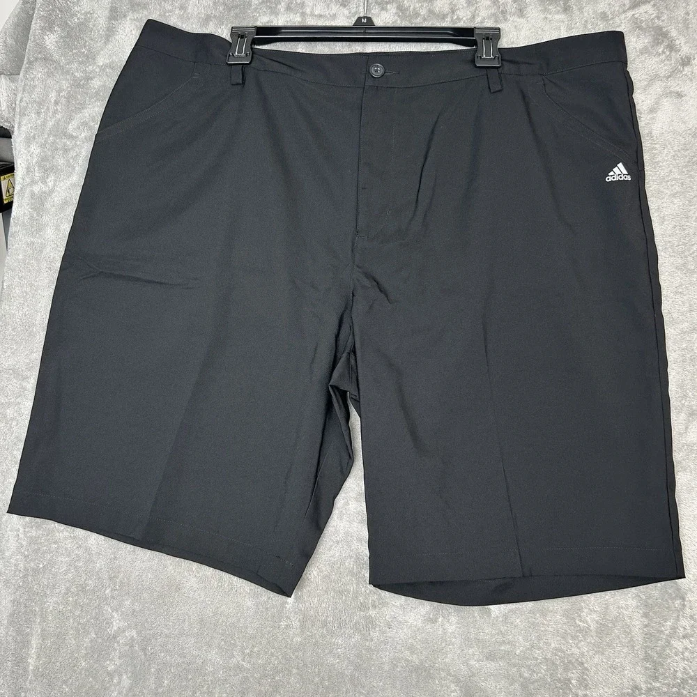 Adidas Golf Chino Shorts Color Black Stretch Shorts Men's‎ Size 42 10